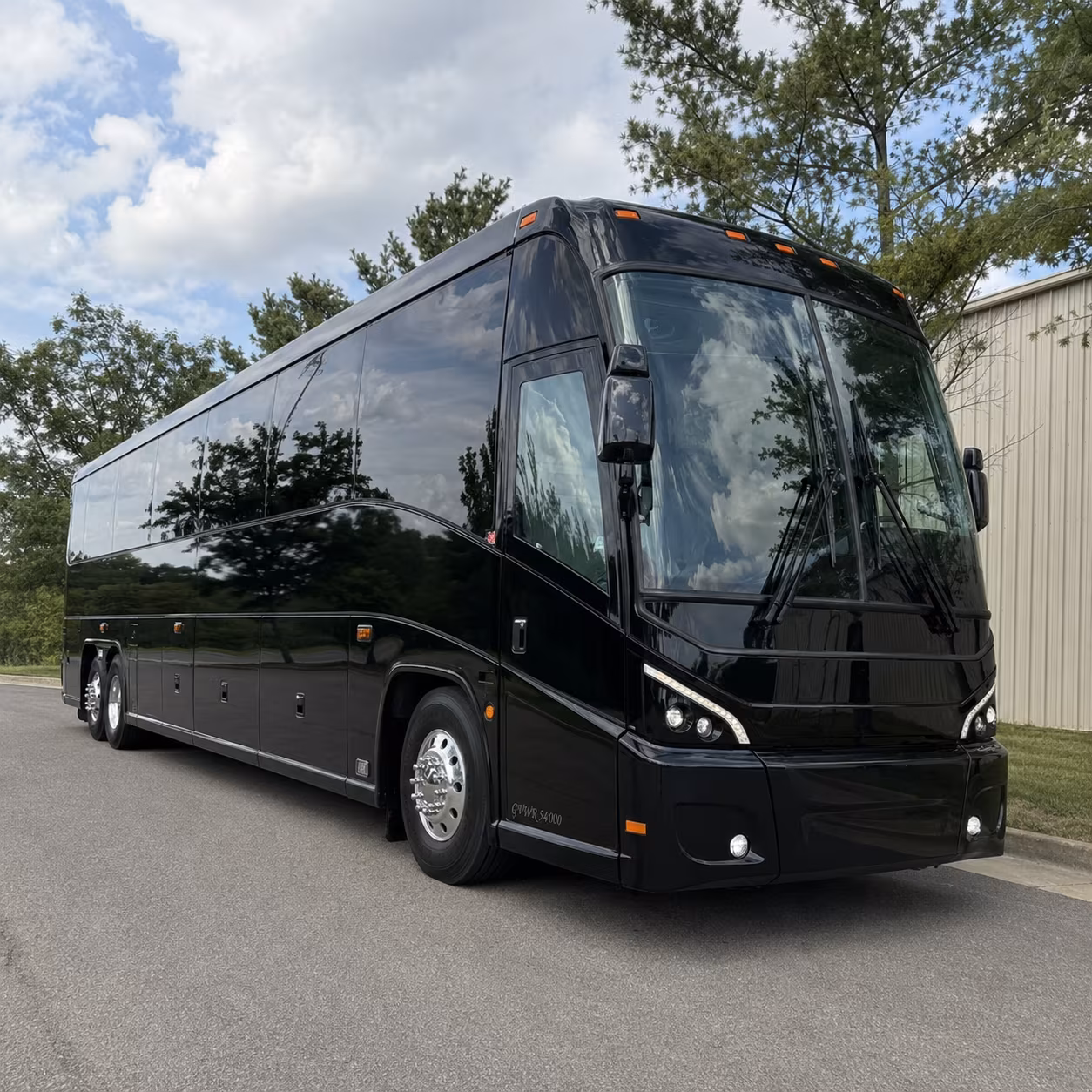 Fort Worth Corporate Transportation party bus exterior