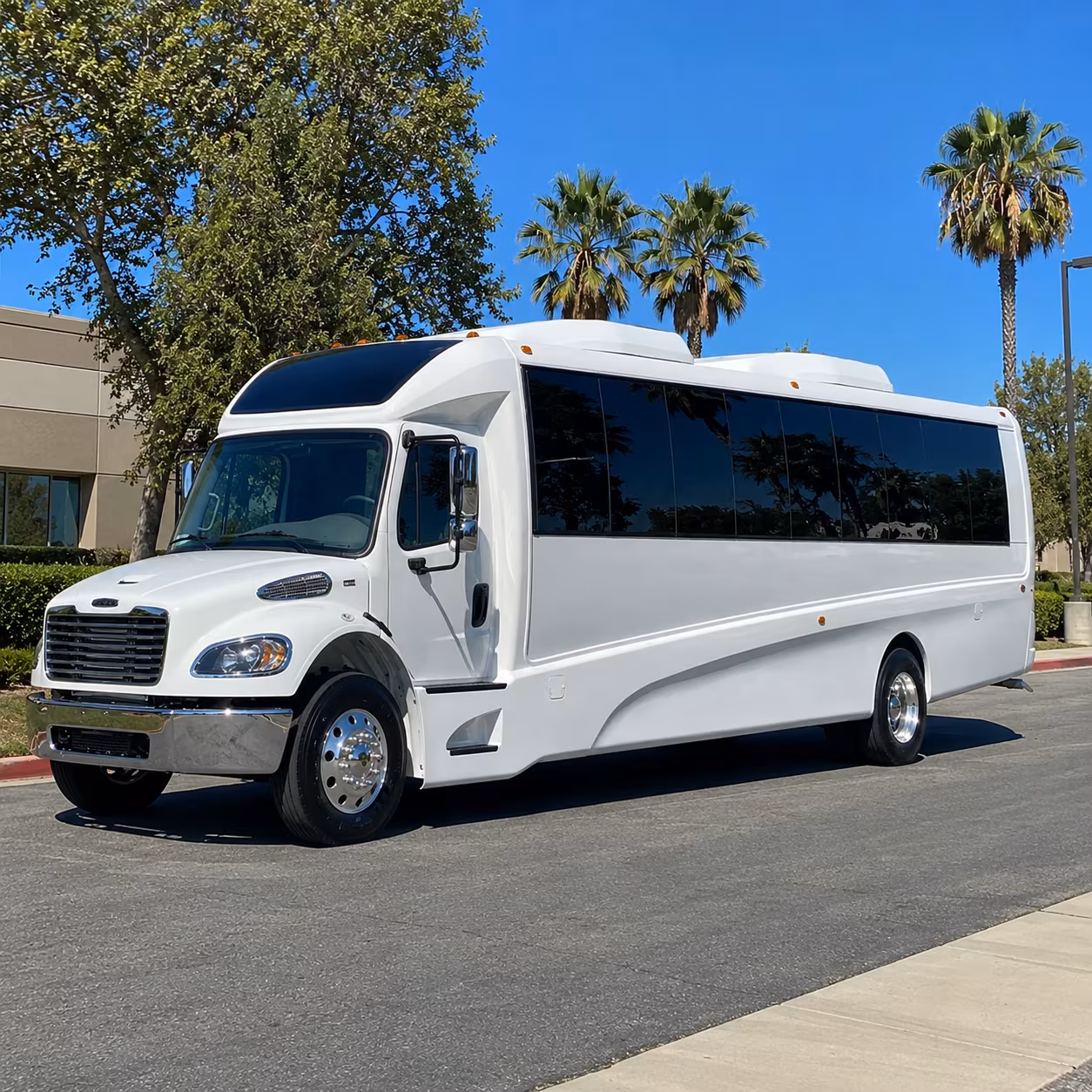 Fort Worth Corporate Transportation party bus exterior