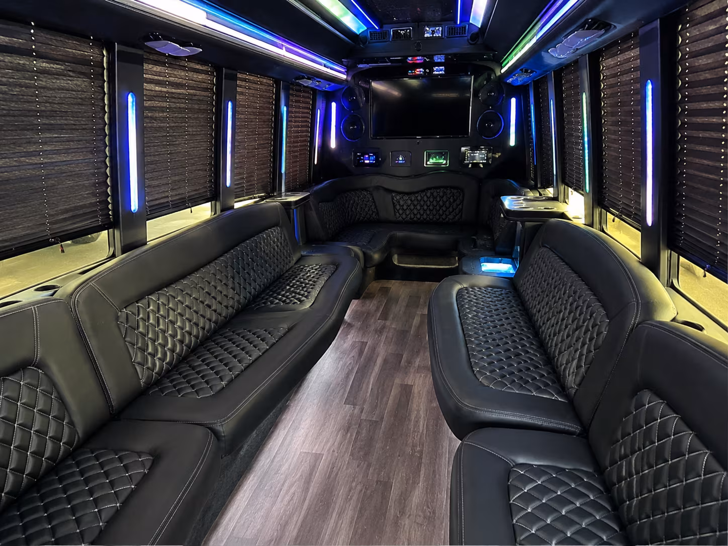 Fort Worth Private Event Transportation onboard seating