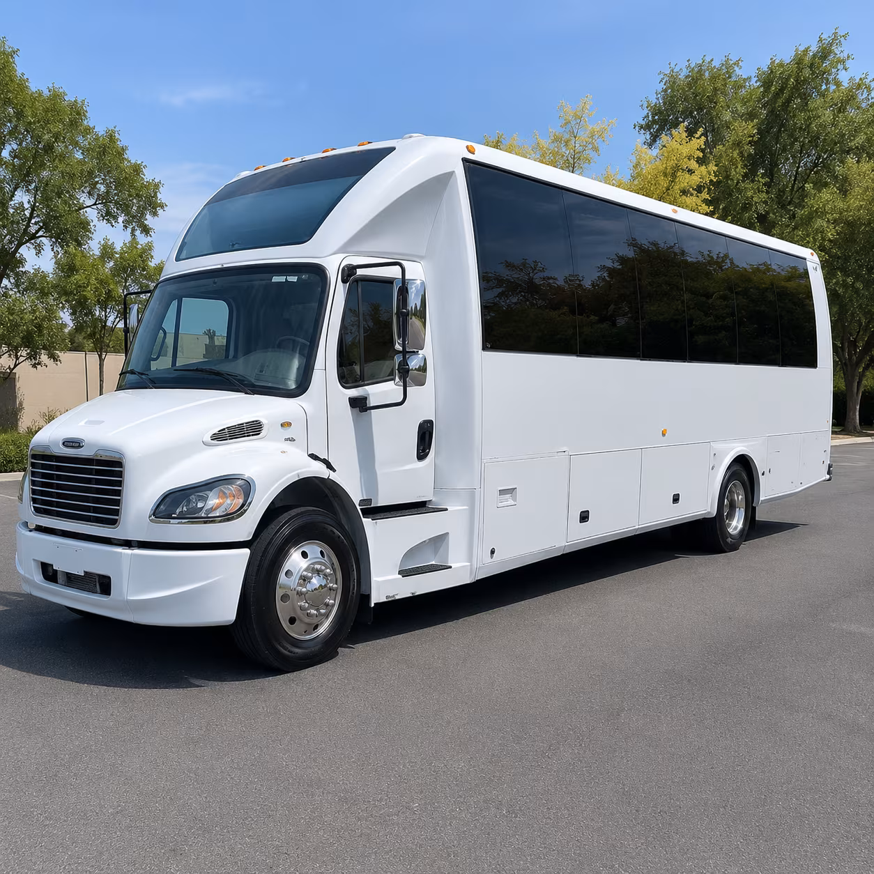 Fort Worth Private Event Transportation party bus interior