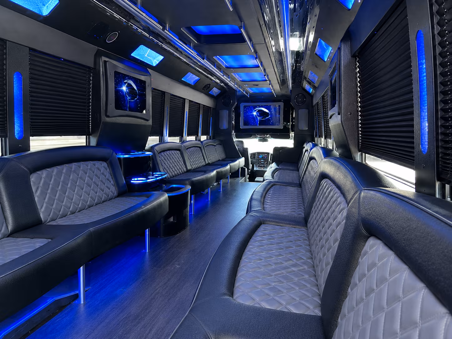 Fort Worth Prom & Homecoming Transportation party bus exterior