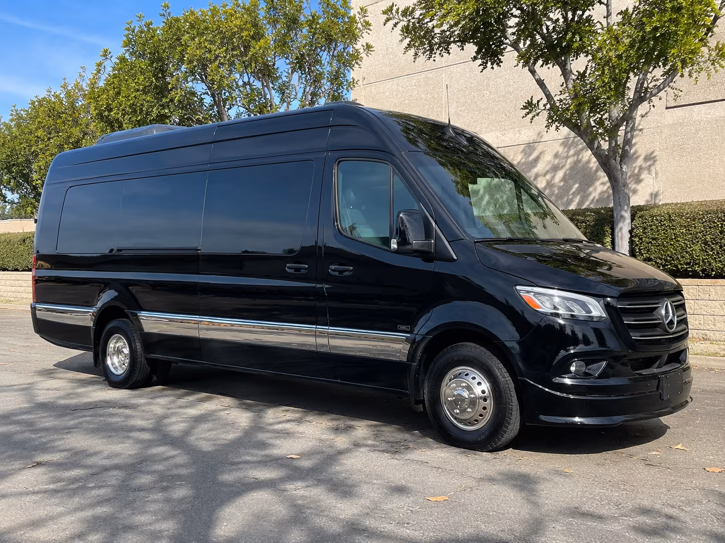 Fort Worth School Event Transportation party bus exterior