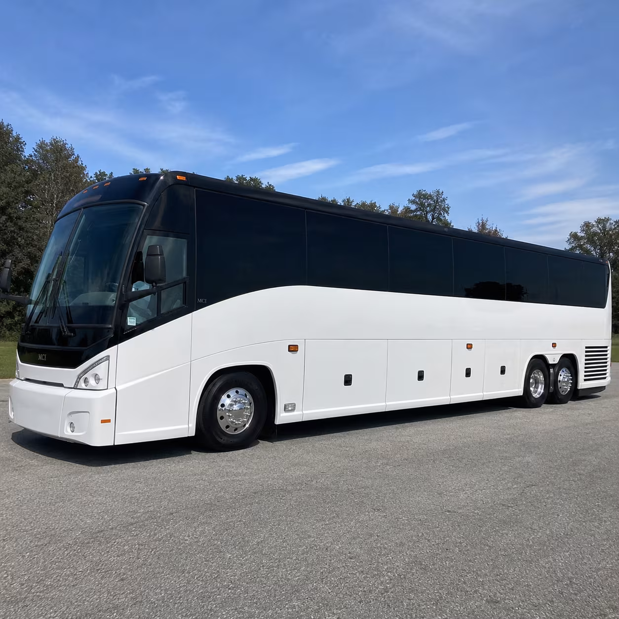 Fort Worth School Event Transportation party bus exterior