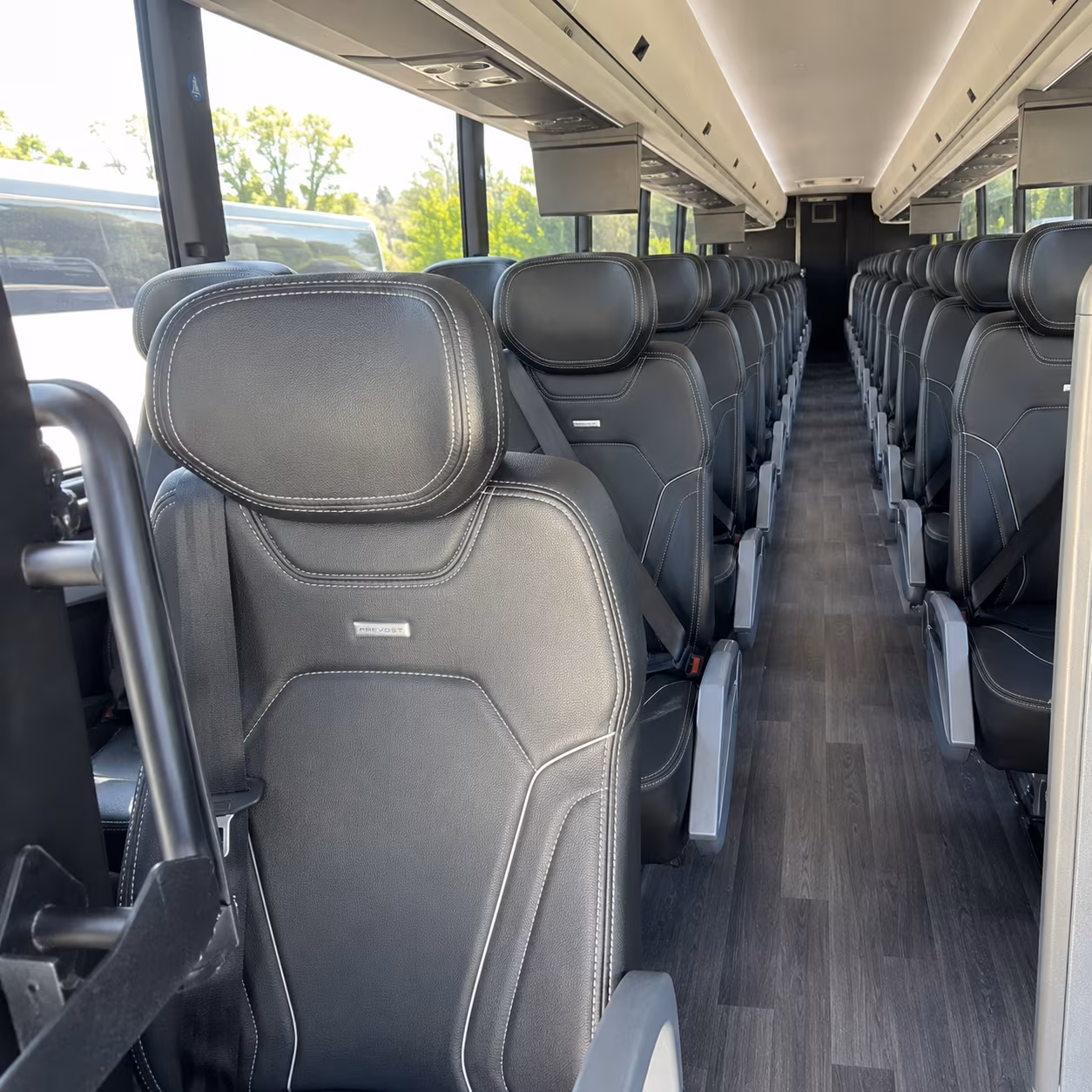 Fort Worth School Event Transportation party bus exterior