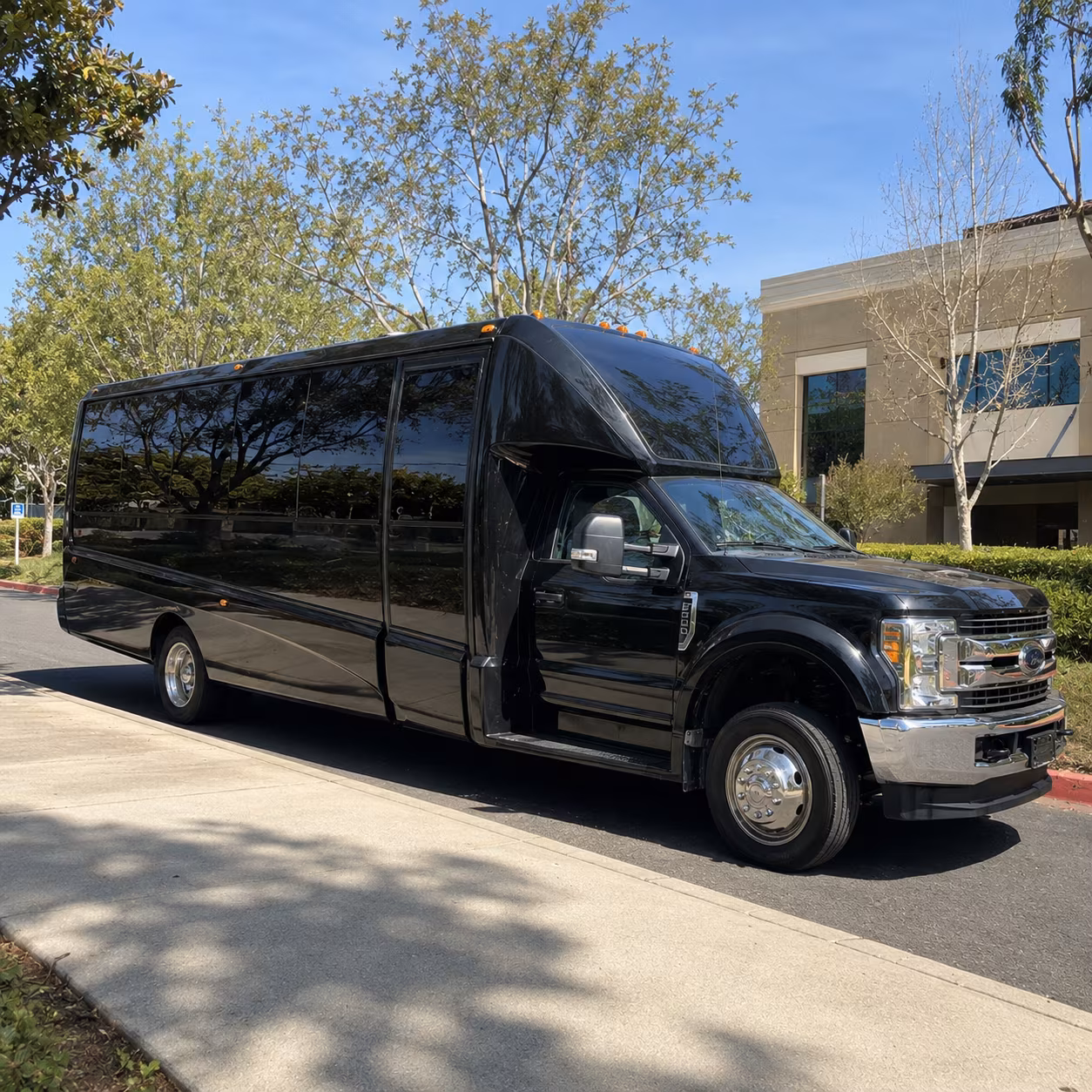 Fort Worth Wedding Transportation onboard seating