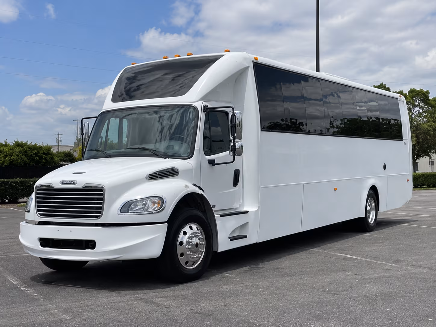 Fort Worth Winery Tour & Pub Crawl Transportation party bus exterior