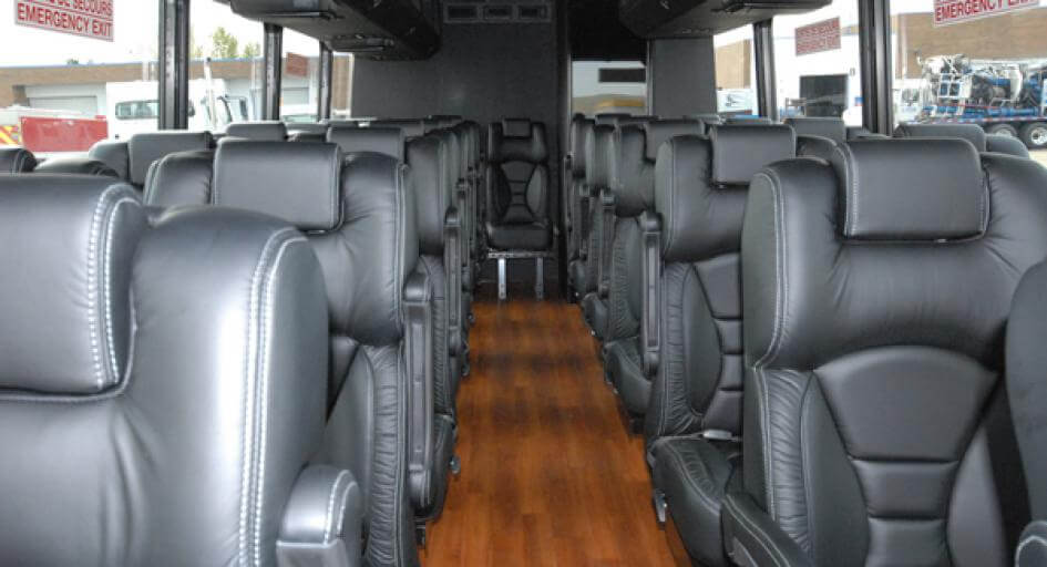 Carrollton 20 Passenger Minibus Interior