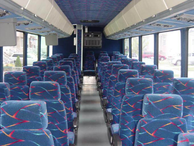 Plano 35 Passenger Shuttle Bus Interior