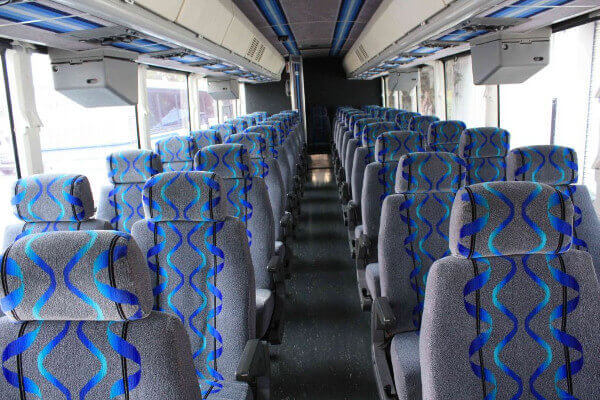 Arlington 40 Passenger Coach Bus Interior