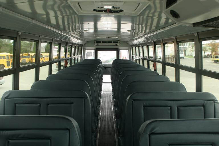 Dallas 47 Passenger School Bus Interior