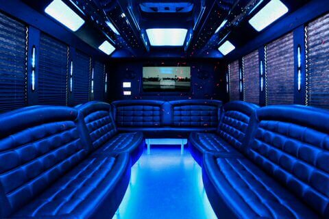 Garland party Bus Rental